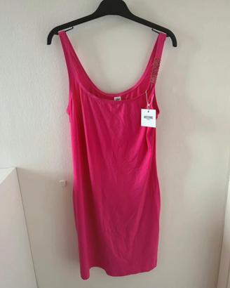 Copricostume fucsia Moschino Swim