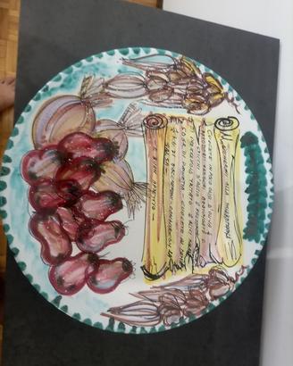 Piatto Gigante 45 cm Corrao Palermo 