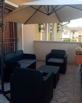 Ombrellone a braccio 2x3m + 2 Mattonelle - Buone c