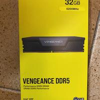 CORSAIR VENGEANCE DDR5 RAM 32GB (2x16GB) 