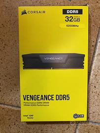 CORSAIR VENGEANCE DDR5 RAM 32GB (2x16GB) 