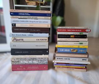 Lotto 30 libri narrativa, romanzi, classici , ecc