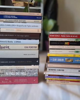Lotto 30 libri narrativa, romanzi, classici , ecc