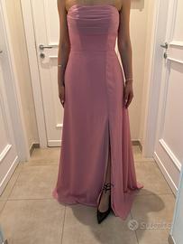 Abito elegante rosa