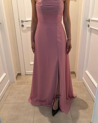 Abito elegante rosa