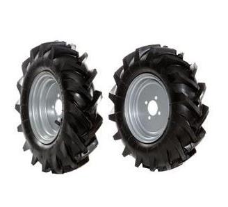 Coppia ruote gommate 4.00-8"  Bertolini, Nibbi