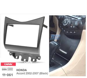 CORNICE NERA PER AUTORADIO 2-DIN PER HONDA ACCORD