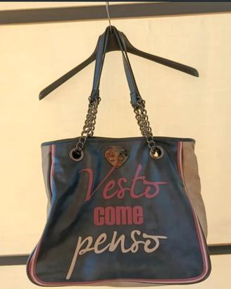 Borsa Le Pandorine Vesto come penso grigio taupe