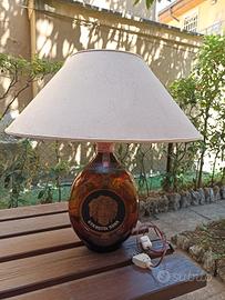 lampada con paralume a forma di bottiglia Vecchia 