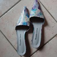 Scarpe sabot Riccardo Conca, originali, mai indoss