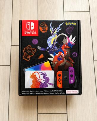 Nintendo Switch OLED Pokemon Scarlatto e Violetto