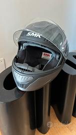Casco modulare SMK Gullwing flip-up grigio 1750g