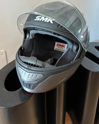 Casco modulare SMK Gullwing flip-up grigio 1750g