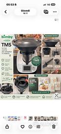 Bimby Worwerk TM5 Completo di accessori e ricettar