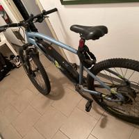 Bicicletta elettrica e- st 100 rockrider