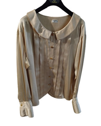 Camicia in seta Chanel