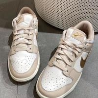 Nike Dunk Low Gancio in oro beige 38