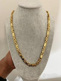 Collana placc oro 18k