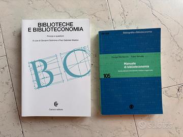 Biblioteche e biblioteconomia, manuale di bibliote