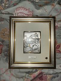 Bassorilievo in argento 925 Romagnoli