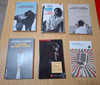 LUCIANO LIGABUE - Collezione di 6 libri