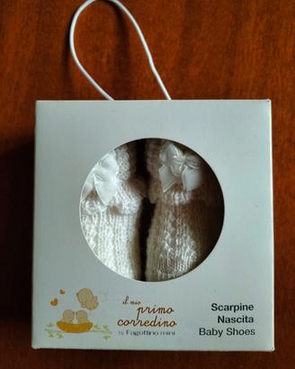 Scarpine neonato nascita NUOVE