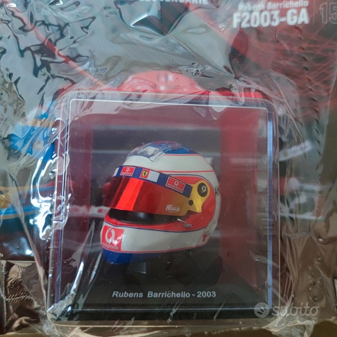Casque F1 Ferrari Rubens Barrichello 2003 - Échelle 1:5, Edicola, Neuf