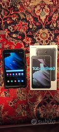 Galaxy Active Tab 3 + supporto moto 