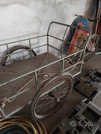 BICICLETTA CON CASSONE PRIMI DEL 900