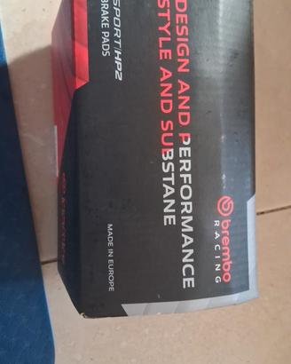 pastiglie anteriori BREMBO HP2  per abarth 