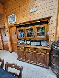 Credenza rustica in legno massello