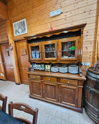 Credenza rustica in legno massello