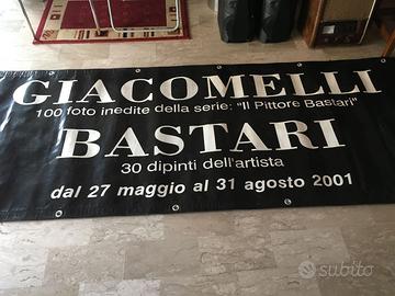GIACOMELI BASTARI 2001  STRISCIONE