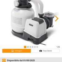 Pompa filtro sabbia Intex Krystal Clear SF80220-2