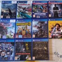 PS4: vari giochi per console Playstation 4 (PS 4)