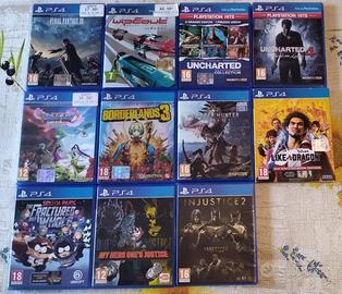 PS4: vari giochi per console Playstation 4 (PS 4)