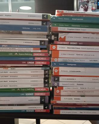 Libri usati 1,2 e 3 media IC Piedimonte San German