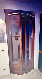 Infisso in legno due ante