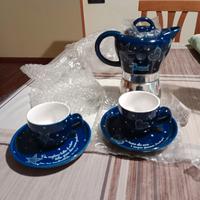 Caffettiera moka Perugina da collezione in ceramic
