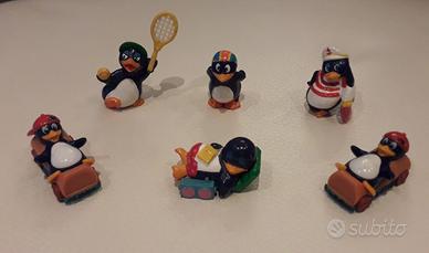 Sorprese Kinder, pinguini, giraffe, orsi, fantasmi