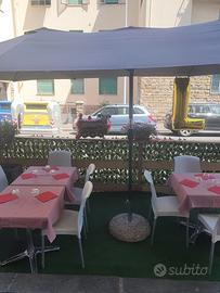 Ombrellone Gazebo Dimensioni 4.6m x 2.7m x 2.4m