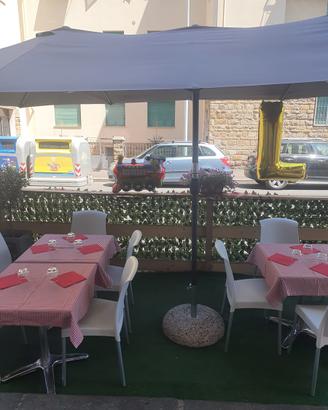 Ombrellone Gazebo Dimensioni 4.6m x 2.7m x 2.4m