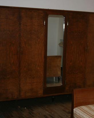 armadio e letto matrimoniale completodi rete