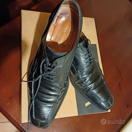 Scarpe eleganti Pakerson in pelle nera – Misura 43
