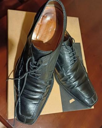 Scarpe eleganti Pakerson in pelle nera – Misura 43
