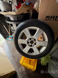 2 CERCHI IN LEGA CON GOMME NUOVE CONTINENTAL