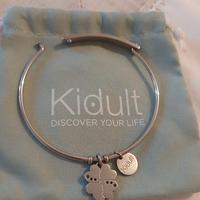 bracciale kidult rigido in acciaio