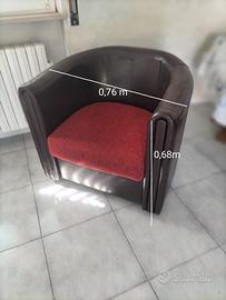 Poltrone in pelle