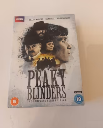 Cofanetto DVD Peaky Blinders Stagioni 1 2 3 UK