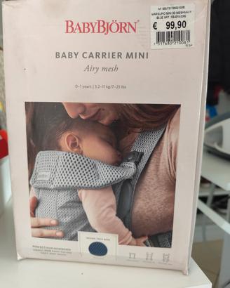 Marsupio BabyBjörn Mini Airy Mesh – COME NUOVO
